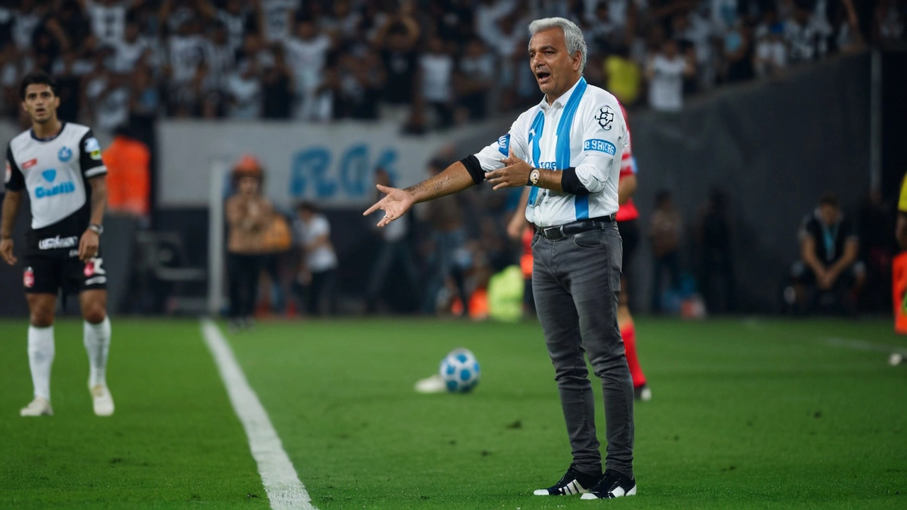 Renato Gaúcho critica decisão de pênalti em jogo entre Corinthians e Grêmio