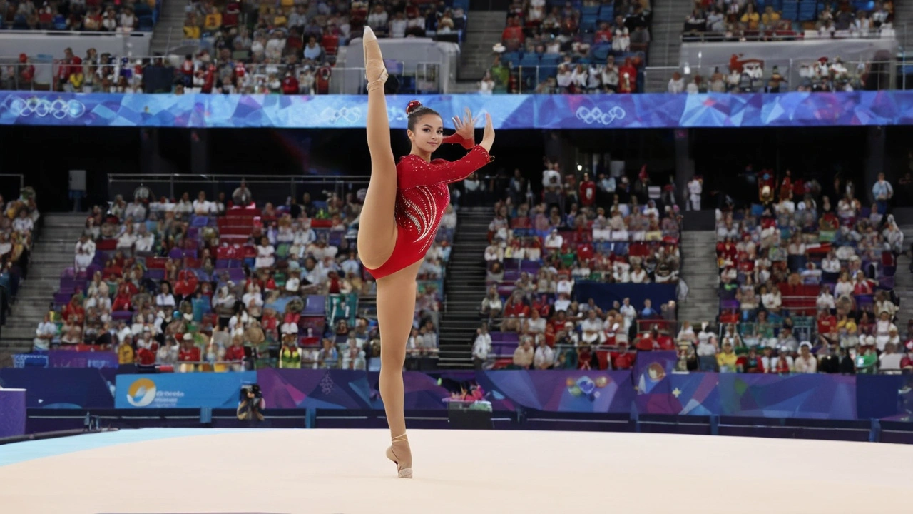 Bárbara Domingos Avança para a Final do Individual Geral na Ginástica Rítmica nas Olimpíadas 2024