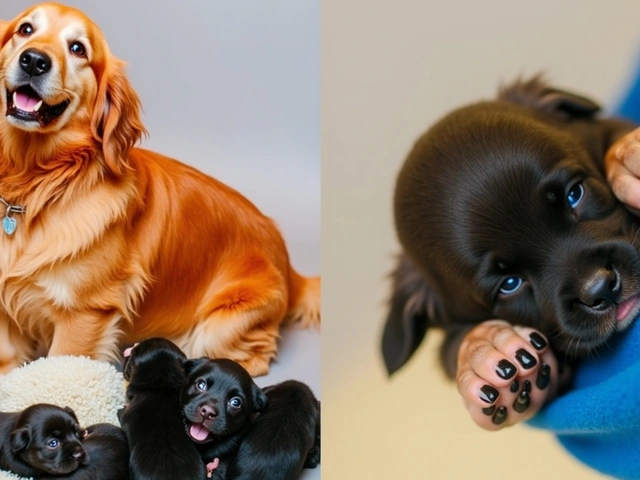 Cão Golden Retriever Surpreende com Filhotes de Shih Tzu: História Viral de Nina